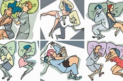 10 поз для сна, которые четко характеризуют отношения внутри пары 