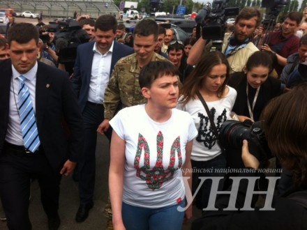 Савченко заявила, що готова приступити до роботи у Раді вже сьогодні 