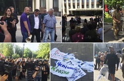 Форум партії екс-міністра Клименка в Дніпрі зірвали невідомі