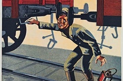 Боль и страдания: жестокие, но вразумительные советские плакаты по технике безопасности  