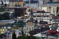 Кияни перекрили перехід в центрі через скандальну забудову