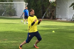 Селезньов провів перше тренування в збірній