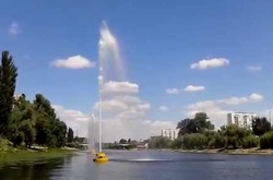 На Русанівському каналі відкриють найбільший фонтан Києва