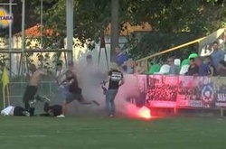 Футбольний матч в Полтаві закінчився бійкою