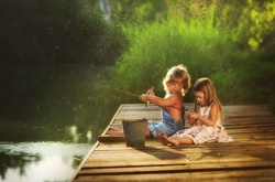 12 душевных фотографий о счастливом детстве в деревне