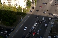 Через ДТП пробка на Печерському мосту