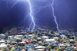 На німецькому рок-фестивалі від блискавки постраждало 82 людини