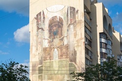 На Оболоні натхненний Софією Київською іспанець створив мурал