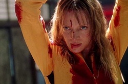 Слоумоушн-сцены из фильмов Тарантино в одном ролике