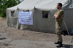 Саакашвілі переїхав працювати з ОДА в намет на узбіччі