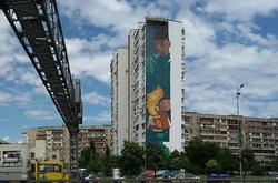 Який вигляд має новий мурал на проспекті Бажана