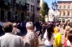 Перші затримані під час сутичок у Львові