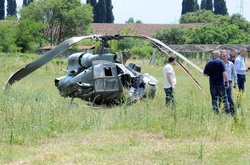У Чорногорії розбився військовий вертоліт, постраждали двоє пілотів