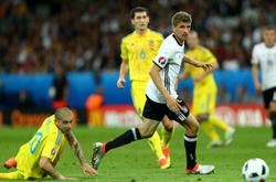 Україна поступилася Німеччині в стартовому матчі на Євро-2016