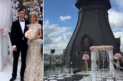 Екс-міністр оборони Гелетей одружив сина на даху «Прем'єр Паласу» за 1,5 мільйона гривень