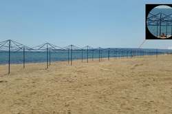 В окупованому Криму пляжі досі не готові до сезону