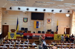 Як на сесію Одеської обласної ради ввірвалися ветерани АТО