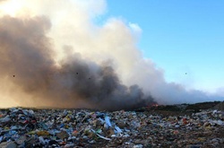 Пожежу на звалищі в Жидачеві ліквідовано