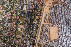 Социальное расслоение в ЮАР показали с помощью аэрофотосъёмки