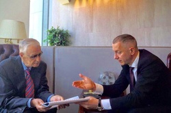 Борис Ложкін зустрівся з Бжезінським та Олбрайт