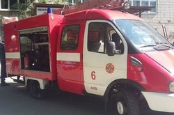 Під час гасіння пожежі у столичній лікарні евакуйовано сім хворих