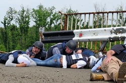 Інспектори ОБСЄ потрапили біля Водяного під мінометний обстріл 