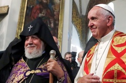 Папа Франциск у Єревані назвав «геноцидом» вбивство вірмен у 1915 році