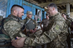 Петро Порошенко на Донбасі
