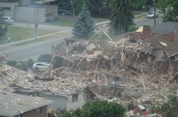 В результаті обвалення будинків в Канаді загинула одна людина, 9 поранених