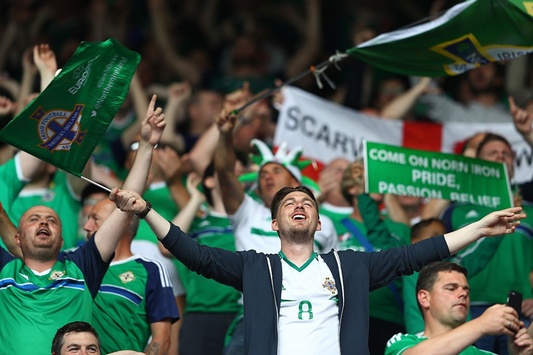 Ірландські вболівальники отримали медаль за зразкову поведінку на матчах Євро-2016