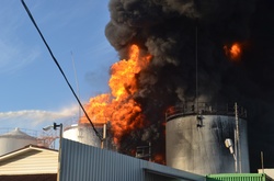 До суду передано справу щодо пожежі на нафтобазі під Києвом: обвинувачених четверо