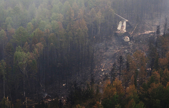 Росія: рятувальники знайшли місце катастрофи ІЛ-76 