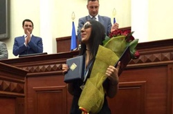 Победительница «Евровидения-2016» стала почетным гражданином Киева