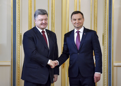 Порошенко зустрівся з польським президентом 