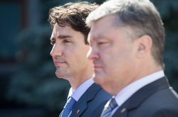 Як Порошенко прем'єр-міністра Канади зустрічав