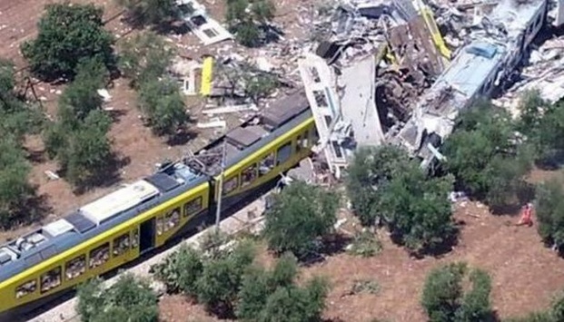 Катастрофа на залізниці в Італії могла статись через помилку диспетчера