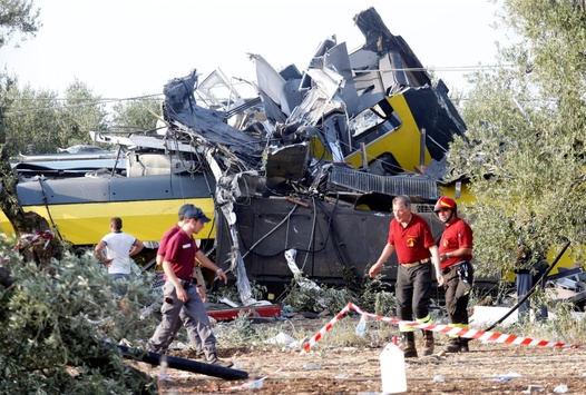 Кількість жертв залізничної катастрофи в Італії збільшилася 