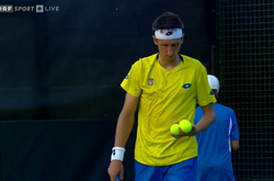 Теніс. Кубок Девіса: Стаховський вивів Україну до плей-офф Світової групи 