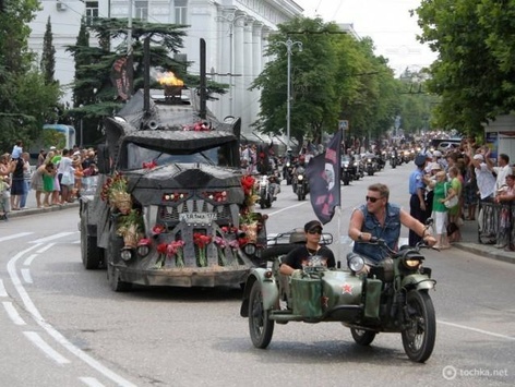 Путінські байкери готують масштабне шоу в окупованому Севастополі