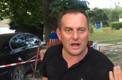 В Ужгороді п'яний співробітник ДАІ, намагаючись втекти від поліцейських, зніс паркан дитячого садка