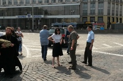 На Європейську площу прибула Деканоідзе