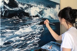 Гиперреалистичные картины от художницы самоучки