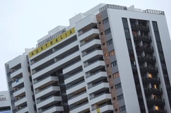 В Олімпійському селі сталася пожежа