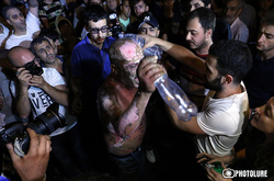 В Єревані чоловік намагався себе спалити