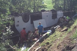 Аварія туристичного автобуса у Норвегії 