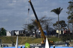 У Ріо обвалився стапель для водних видів спорту 