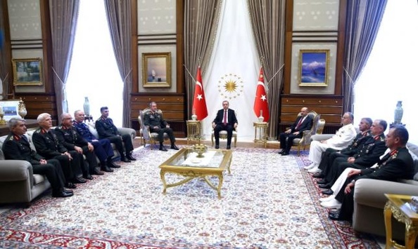 Ердоган призначив 167 генералів на нові посади