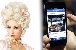 Как мог бы выглядеть Instagram в XVIII веке