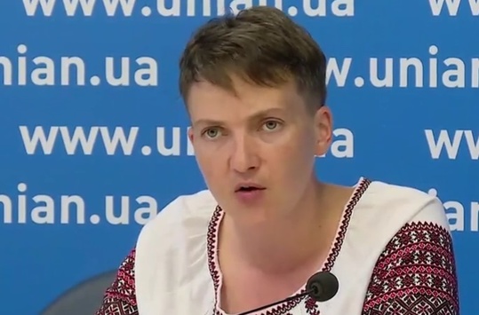 Відео прес-конференції Савченко