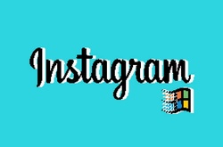 Дизайнер нарисовал интерфейс Instagram в духе Windows 95